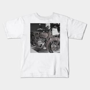 The old Indian bike Kids T-Shirt